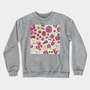 Hiding among roses Crewneck Sweatshirt